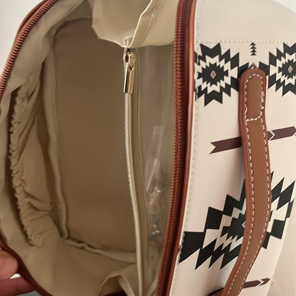 Aztec Western Makeup or Jewelry travel bag NWOT - Picture 8 of 9